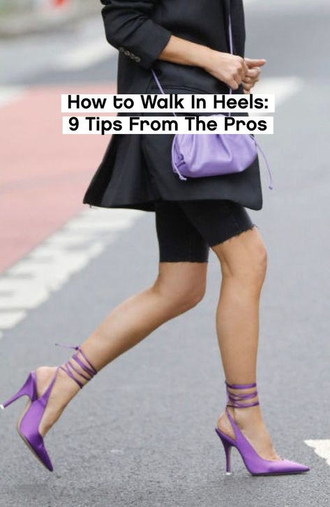 Ideas, Dressing, Workouts, How To Wear Heels, Walking In High Heels, Walking In Heels, Comfortable Heels, Comfortable High Heels, Heel Sandals Outfit