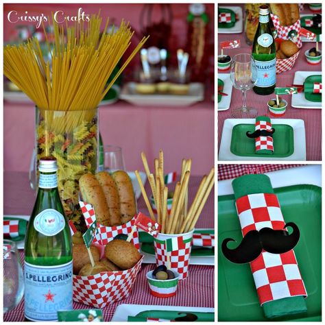 Pre K, Party Ideas, Fundraisers, Little Italy Party, Party Theme, Italian Themed Parties, Italy Party Theme, Party, Tour Of Italy Theme Party