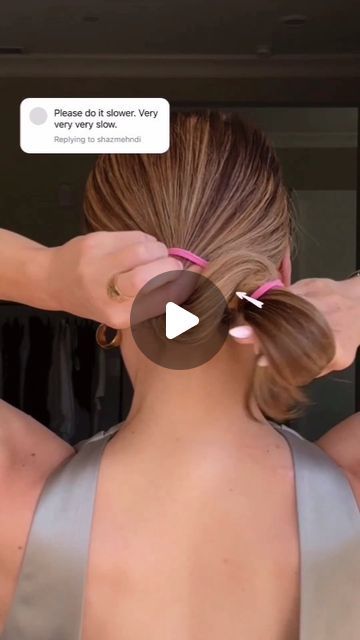 Simple Hairstyles & Tips on Instagram: "Awesome hair tutorials 😍😍 By @nicholeciotti ❤️ . *No copyright infringement was intended. If you are the author of this video and do not want your video to be posted on this page, please contact me in DM and your video will be deleted as soon as possible. Thank you 🤗 . #hairstylevideo #hairvideoshow #hairofinstagram #hairideas #hairvideotutorial #prettyhairstyles #hairtutorial #videohair #naturalhairtutorial #hairstyleideas #hairoftheday #hairstyleideas #hairstyletutorial #hairglamvideos #cutehairstyles #hairstyle #braidtutorial #hairvideoshow #braidoftheday #hairdecoration" Instagram, Easy Updo Tutorial, Updo Tutorial, Easy Updos For Medium Hair, Easy Updos For Long Hair, Hair Updos Tutorials, Ponytail Tutorial, Easy Ponytail Hairstyles, Easy Updos