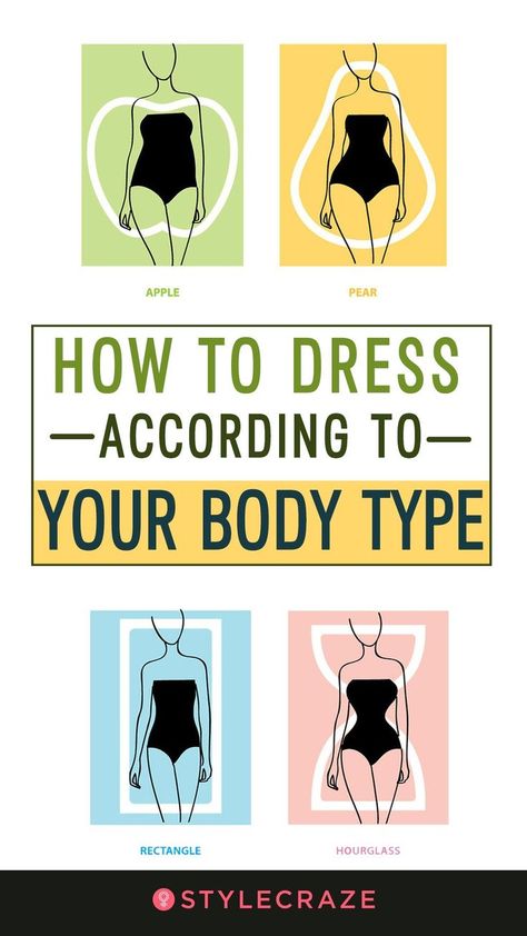 How To Dress For Your Body Type - Complete Guide: Being self-aware and most importantly informed can solve a lot of your shopping nightmares. #dress #guide #body #fashion Fitness, Outfits, Dressing Your Body Type, Dressing For Body Type, Body Shape Guide, Clothes Guide Women, Body Type Clothes, Body Shape Types, Clothing Guide