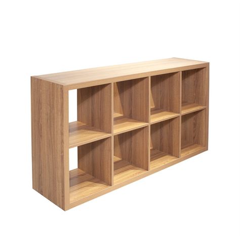 Latitude Run® Bookcase | Wayfair Cube Storage Shelves, Bookcase Storage, Storage Shelves, Drawer Design, Cube Bookcase, 8 Cube Organizer, Cube Storage, Open Bookshelves, Storage Spaces