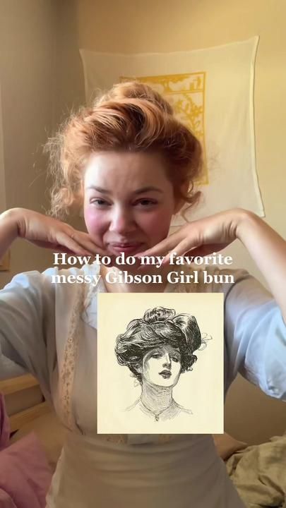 Girl Hairstyles, Instagram, Films, Gibson Girl Hair, Vintage Curls, Gibson Girl, Film, Wanted, Couple