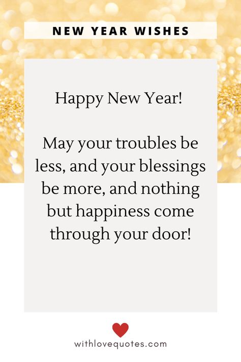 18 Best Inspirational Happy New Year Quotes. Save them now and send them to your loved ones to bless them on New Year's Eve! #2020 #newyear #newyearquotes #quoteoftheday Instagram, New Year Message, New Year's Eve Quotes Inspirational, New Year Wishes, Happy New Year Greetings, New Year Wishes Messages, Happy New Year Quotes, New Year Wishes Quotes, Happy New Year Message