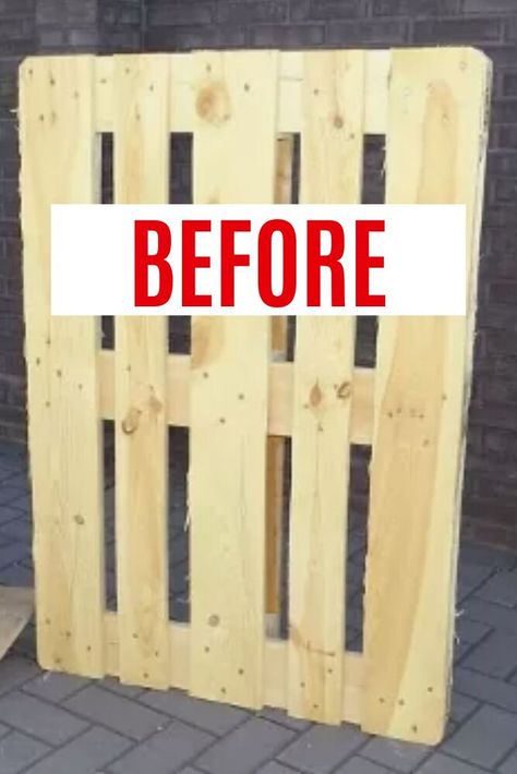 Pallet Ideas For Outside, Custom Bed Frame, House Florida, Outdoor Pallet Projects, Repurpose Pallets, Small Pallet, Pallet Wall Decor, Pallet Home Decor, Diy Wood Pallet Projects