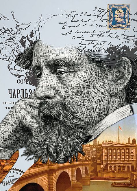 Portrait-collage of Charles Dickens #collage #portrait #CharlesDickens #dickens #диккенс Charles Dickens Portrait, Charles Dickens Illustrations, Charles Dickens Aesthetic, Advertising Inspiration, Culture Vulture, Charles Dickens Books, Victorian Literature, Portrait Collage, Literary Art
