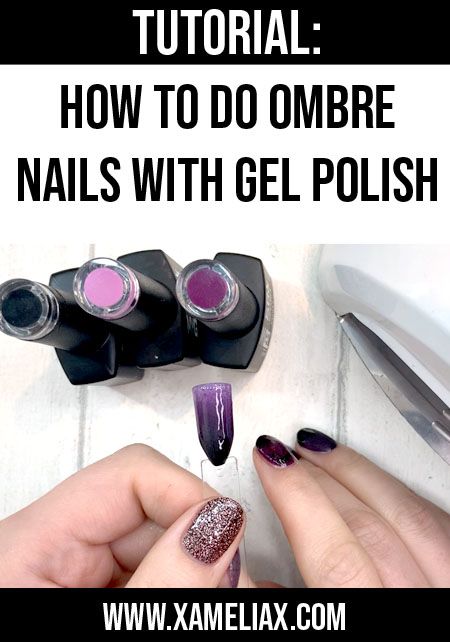 How to Do Ombre Gel Nails | Step by Step Tutorial | Ombre, How To Ombre Nails, Diy Ombre Nails Tutorial, How To Do Ombre, Quick Nail, Diy Acrylic Nails, Ombre Gel Polish, Ombre Nail Diy, Ombre Gel Nails Diy