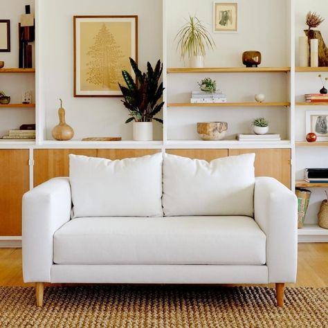 The Best Couches for Small Spaces in 2022 Ikea, Loveseats For Small Spaces, Sofas For Small Spaces, Sofa Bed For Small Spaces, Couches For Small Spaces, Sofa Design, Small Couches Living Room, Living Room Sofa, Apartment Couch