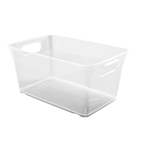 Find the Small Clear V-Basket By Recollections™ at Michaels Storage Ideas, Dollar Store Bins, Storage Containers, Tote Organization, Plastic Bins, Plastic Buckets, Fridge Storage, Storage, Bins