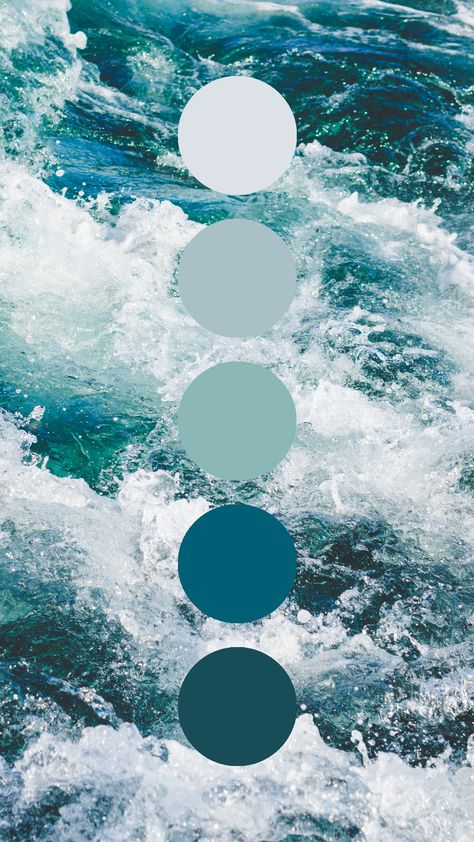 beautiful blue ocean color palette, #colortheory #alaska #ocean #blues @viewswithellen Pantone, Design, Inspiration, Blue Color Schemes, Sea Blue Color, Blue Color Pallet, Ocean Color Palette, Color Palette Blue, Blue Colors