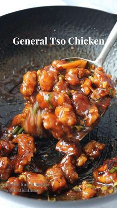 Stir Fry, Healthy Recipes, General Tso Chicken Recipe, Chicken Teriyaki Recipe, Quick Chinese Chicken, Spicy Chicken, Asian Chicken Recipes, Tso Chicken, General Tso Tofu
