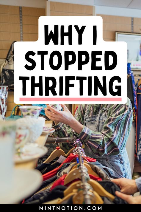 Why I stopped thrifting: Tips for secondhand shopping Upcycled Crafts, Capsule Wardrobe, Thrift Store Fashion Diy, Thrift Store Outfits, Clothing Organization, Thrift Shop Outfit, Thrift Store Fashion Outfits, Thrift Ideas Clothes, Thrift Store Fashion