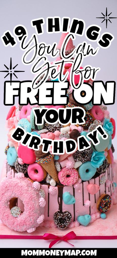 Freebies On Your Birthday, Free Birthday Stuff, Birthday Freebies, Its My Birthday, Get Free Stuff, Birthday Giveaways, Get Free Stuff Online, Freebies Free, Free Stuff By Mail