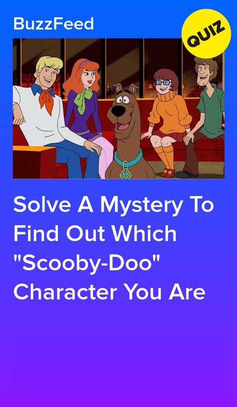 English, Scooby Doo Mystery Incorporated, Scooby Doo Mystery Inc, Buzzfeed Quizzes, Scooby Doo Mystery, Scooby Doo Quotes, Scooby Doo Movie, Fun Quizzes, Quizzes Funny