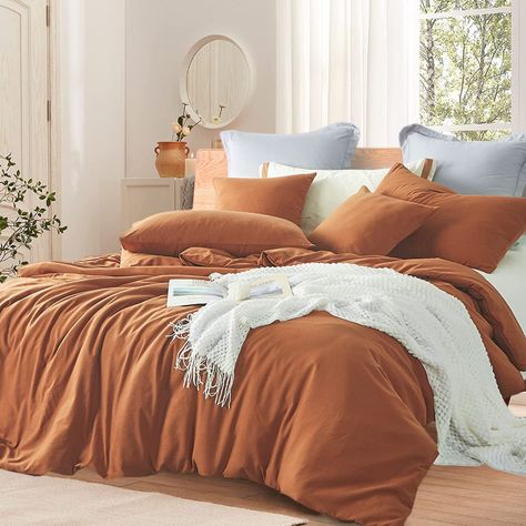 Tobacco Cotton duvet cover Cinnamon duvet cover with free pillow shames tobacco comforter cover king queen twin boho duvet covers Queen, Bed Duvet Covers, Room, Bed Linen Sets, Duvet Bedding, Bed Sizes, Boho Duvet, Duvet Cover Sale, Duvet