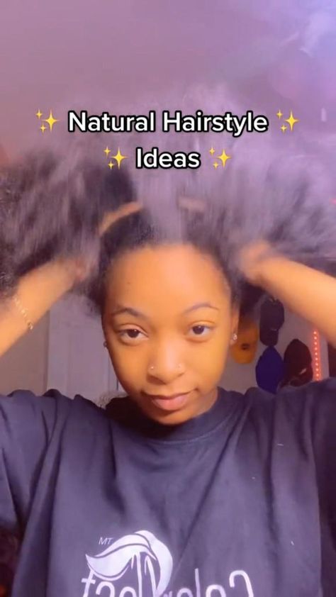 Natural Styles, Natural Quick Hairstyles, Protective Hairstyles For Natural Hair, Natural Curls Hairstyles, Natural Hair Styles Easy, Quick Natural Hair Styles, Quick Hairstyles, Easy Natural Hairstyles, Braids For Black Hair