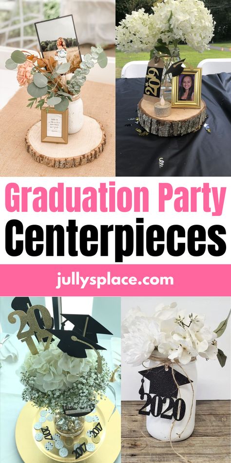 Graduation Party Centerpieces Ideas, Diy, Decoration, Bal, Beautiful Graduation, Noel, Noah, Ales, Party