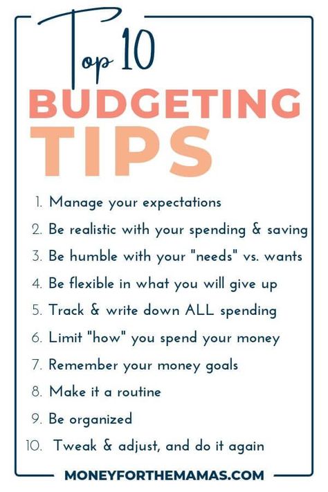 Knowing the best budgeting tips can dramatically speed up your time in reaching your money goals! This second post, in a five-part series - Your Ultimate Guide on How to Budget, will take you through the second step of making your personal budget, and setting you up for financial success by giving you the top 10 budgeting tips! #budgettips #ultimateguidetobudgeting #moneyforthemamas Budgeting Tips, Life Hacks, Budgeting Money, Budgeting Finances, Budgeting 101, Budgeting, Savings Plan, Debt Payoff, Ways To Save Money