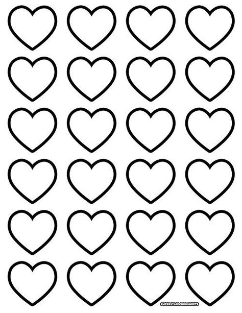 Free Heart templates are the perfect Valentine's day craft for your students! Students will learn how to use their creative skills to decorate a variety of hearts. #superstarworksheets #free #printable #valentinesday #crafts #art #heart Pre K, Valentine's Day, Printable Heart Template, Printable Hearts, Valentines Printables Free Kids, Heart Shapes Template, Valentine's Day Printables, Hearts Paper Crafts, Valentine's Day Paper Crafts