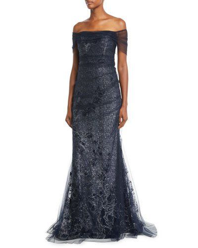 Ball Gowns, Outfits, Couture, Black Lace Long Sleeve Dress, Off Shoulder Evening Gown, Evening Gowns With Sleeves, Sequin Dress, Full Length Gowns, Mermaid Evening Gown