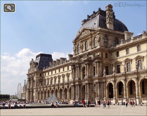 Louvre north wing Statue, Paris, Architecture, Gothic, Museums, Louvre Museum, Louvre, Museums In Paris, Museum