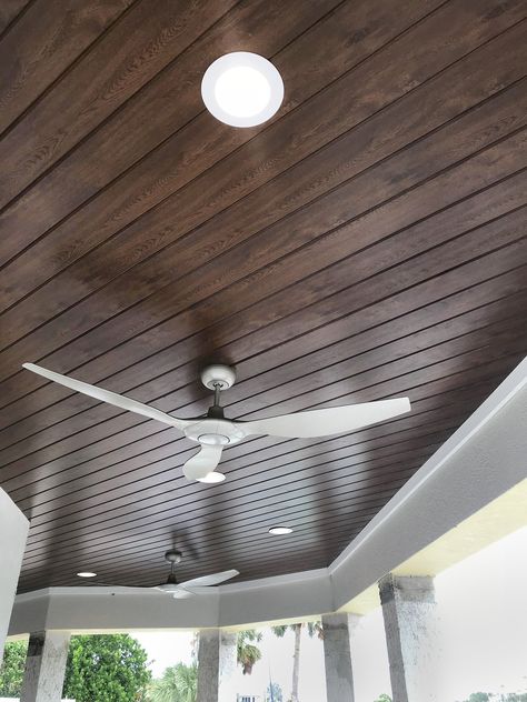 Home Décor, Home, Design, Interior, Patio Ceiling Ideas, Wood Ceiling Panels, Tongue And Groove Ceiling, Pvc Ceiling Panels, Pvc Wall Panels