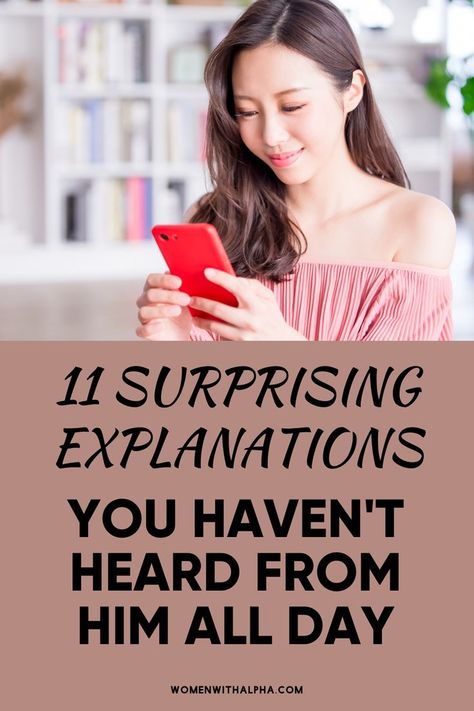 11 Surprising Explanations You Haven't Heard from Him All Day Couple Goals, Relationship, Breakup, Heard, Relationship Advice, Is 11, Commitment Issues, Practical Advice