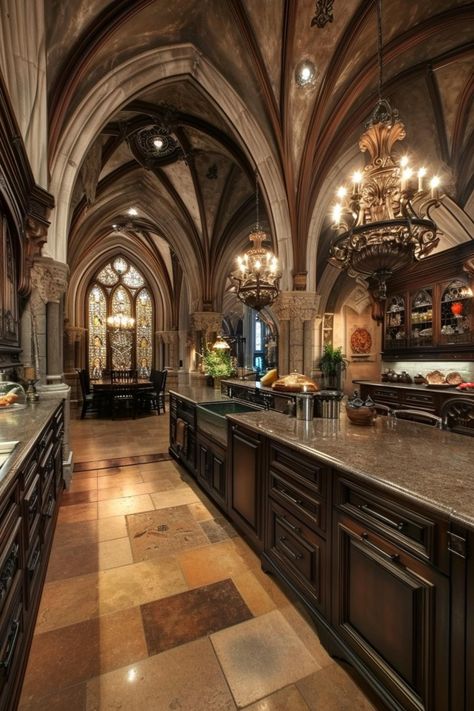 Gothic style kitchen design