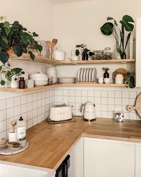 B R O O K & P E O N Y on Instagram: “The plants are slowly taking over 😟🌱 #urbanjungle #apartmenttherapy” Kitchen Interior, Home Décor, Interior, Kitchens, Home Kitchens, Home Decor Kitchen, Kitchen Decor, Dream Kitchen, Apartment Decor