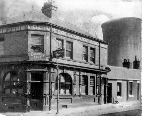 The Caledonian Arms was open for 109 years until its closure in 1967. In the background is the cooling tower of the local power station. Photo; Ron Lawson JP. Sunderland, Dance, Hotels, Architecture, London, Lawson, North East, Sunderland Echo, Johnson
