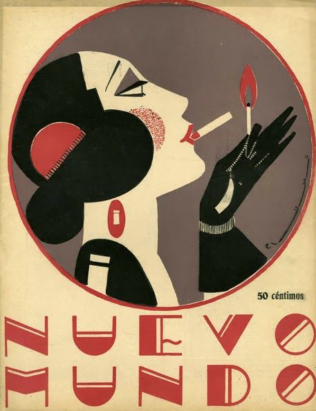 nuevo mundo magazine, 1923 (vintage-spirit.blogspot.com) Vintage Posters, Retro, Vintage Ads, Poster, Grafik, Sanat, Grafik Design, Poster Art, Graphic