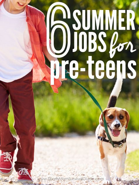 Use this list of 6 Summer Jobs for Pre-Teens to help your child decide on ways they can earn money in order to learn money management. Summer, Parents, Personal Finance, Saving Money, Diy, Summer Fun, Videos, Summer Jobs For Kids, Summer Jobs For Teens