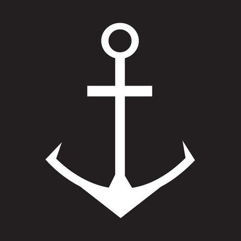Anchor icon  symbol sign Symbols, Anchor Icon, Navy Badges, Icon Design, Flat Design Icons, Icon Set, Vector Icons, Vector Free, Icon