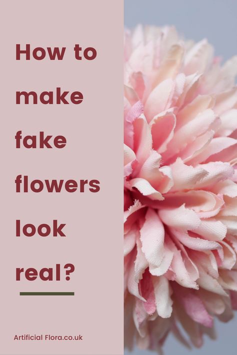 Flowers are often used during special occasions like weddings, funerals. They add colour and life to a room, and they’re also great for decorating a home. But they can also be a big investment. A way to keep costs and maintenance duties low is to use fake flowers! Flowers, Real, Fake, Fake Flowers, Fake Flowers Diy, Fake Flower Arrangements, Faux Flowers, Fake Flowers Decor, Silk Flowers Wedding