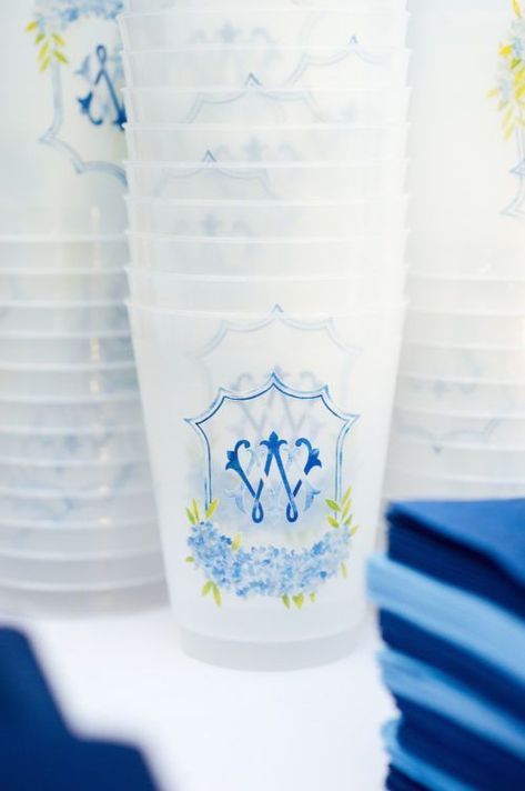 Wedding cups personalized