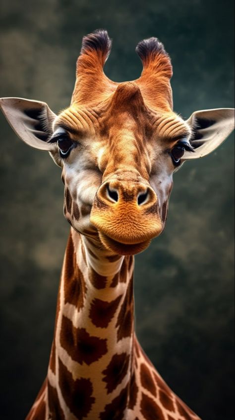 Realistic Photo/ Giraffe Giraffe, Giraffe Images, Giraffe Photos, Animals Beautiful, Giraffe Pictures, Giraffe Photography Wildlife, Cute Animal Pictures, Giraffe Photography, Cute Wild Animals