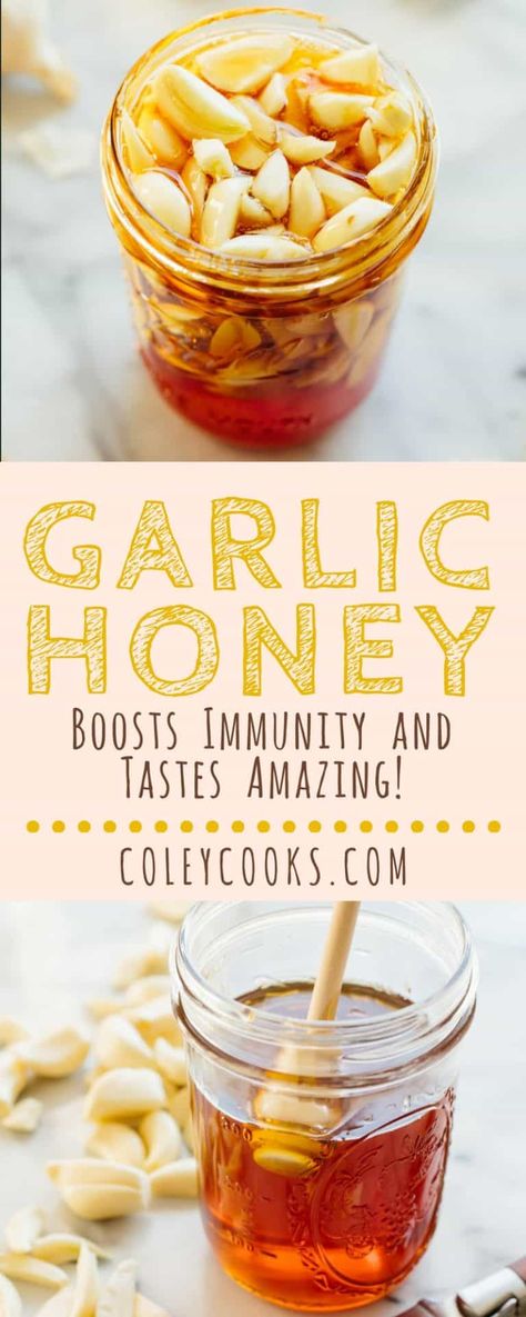 Garlic Honey - Coley Cooks Smoothies, Garlic, Pizzas, Natural Remedies, Home Remedies, Honey Garlic, Cold Home Remedies, Natural Cough Remedies, Health Vitamins