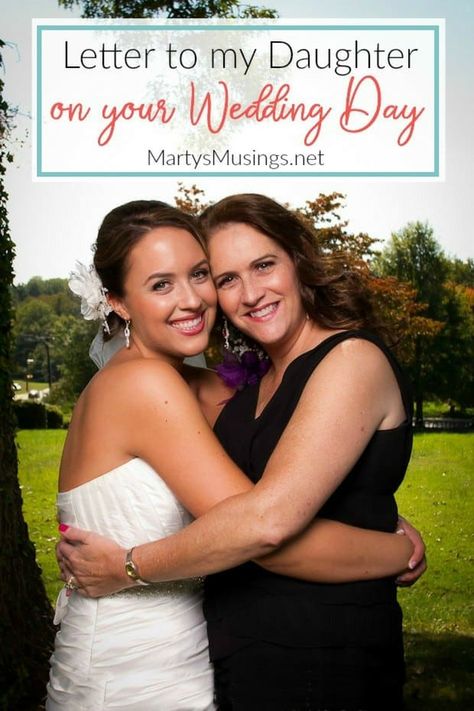 This precious letter from a mother to daughter on her wedding day is filled with memories and photos through the years, ideas for the perfect wedding! Ideas, Daughter Gifts, Daughter Wedding Gifts, Mother Gifts, On Your Wedding Day, Letters To The Bride, Letter To My Daughter, Letter To Daughter, Bride Speech