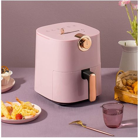 Pink, Ideas, Products, Air Fryer Review, Pink Toaster, Pink Dishes, Cool Kitchen Gadgets, Kitchen Stuff, Phillips Air Fryer