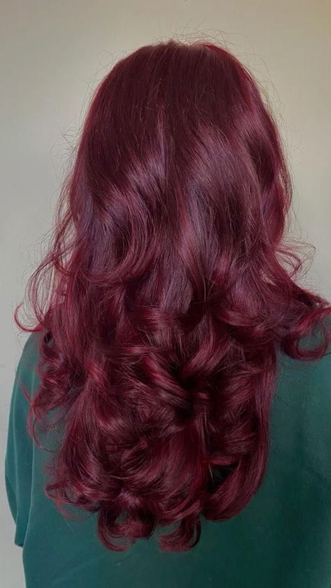 Explore the enchanting world of winter hair color ideas ❄️✨ From icy platinum to cozy chestnut, discover the perfect hue to complement the season. Transform your locks with #WinterHairMagic and embrace the chilly vibes with style! ❄️💇 #HairColorInspo #WinterGlow #SeasonalStyles Balayage, Red Curly Hair, Dark Red Hair Color, Dyed Red Hair, Red Hair Colour, Deep Red Hair Color, Red Hair Color, Red Violet Hair, Red Burgundy Hair Color