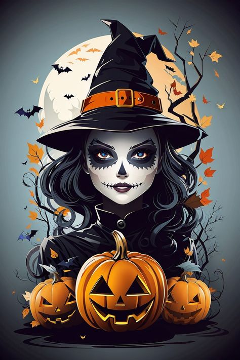 Halloween Art, Happy Halloween, Halloween, Spooky Halloween, Halloween Images, Halloween Illustration, Halloween Vector, Happy Halloween Pictures, Halloween Artwork