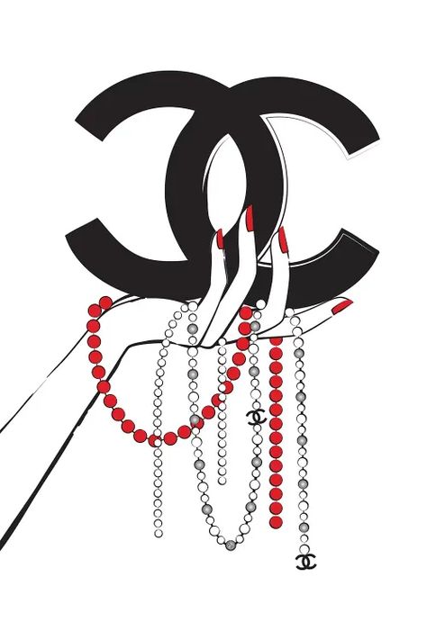Chanel, Shirts, Vintage, Design, Art, Chanel Canvas Art, Chanel Art Print, Chanel Canvas, Chanel Wall Art