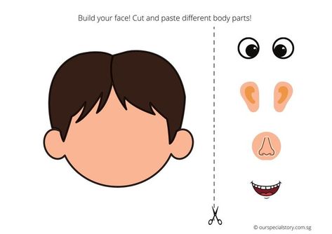 Pin on DIY and crafts Pre K, Cut And Paste, Body Parts For Kids, Body Parts, Body Parts Preschool, Body Preschool, Body Parts Preschool Activities, Human Body Parts, Body