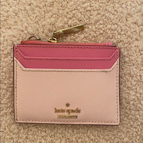 Kate Spade, Wallets, Outfits, Pink, Card Case Wallet, Kate Spade Card Holder, Card Holder Wallet, Coin Wallet, Card Purse
