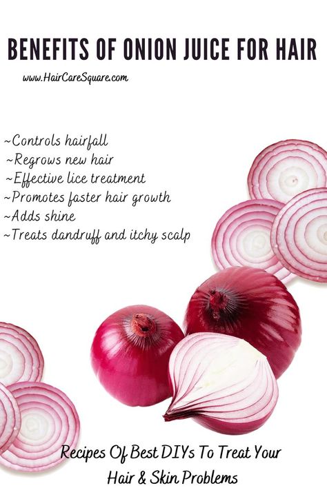 If you haven't heard about the benefits of onion for hair, then you are probably living under the rock. Everyday, more and more people opt for onion juice for People, Onion Hair Treatment, Onion Juice For Hair, Onion Hair Mask, Onion For Hair, Stop Hair Loss, Home Remedies For Hair, Hair Fall Remedy Home, Why Hair Loss