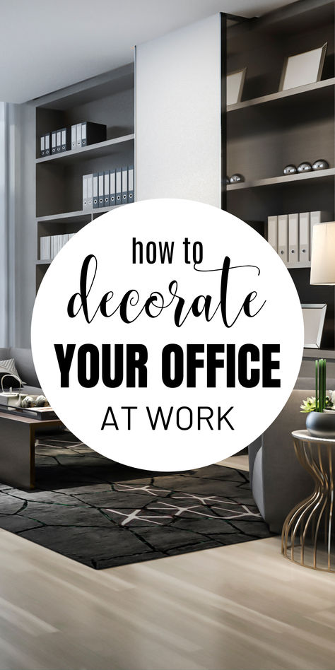 If you’re given your own space at work (or maybe you work from home), you might want to decorate it. But there’s one dilemma: you don’t have an eye for office decor and design.   Good news! I’m going to teach you how to decorate your office at work. I’ll give you 8 decor ideas for your desk or overall office space. These designs are sure to boost your mood and productivity. But before that… Decorating My Work Office, Boring Office Space, Office Organization At Work Professional, Bedroom Office Interior Design, Work Papers Office, Men’s Work Office Decor, Cozy Work Office Ideas, At The Office Decor, Design Studio Office Ideas