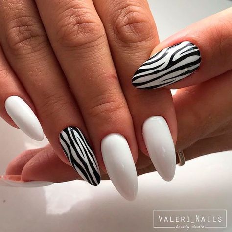 Nail Designs, Zebra Print Nails, Zebra Nail Art, Zebra Nail Designs, Toe Nails, Swag Nails, Nail Art Designs Videos, Trendy Nails, Cute Nails