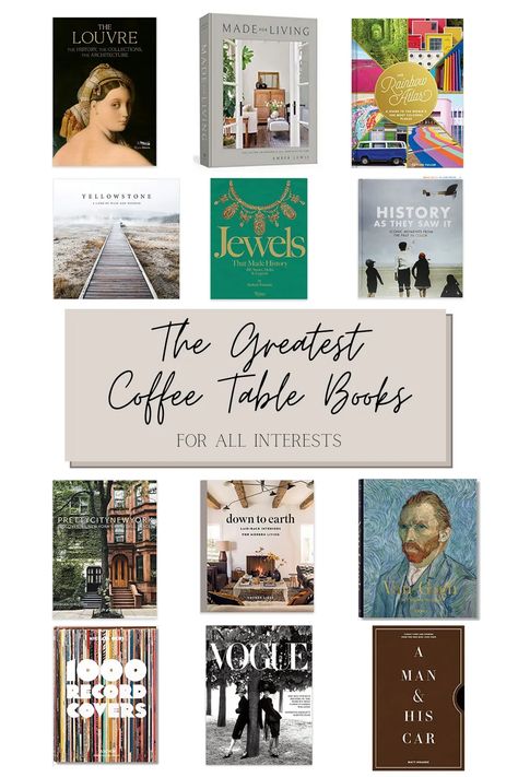 The Greatest Coffee Table Books for All Interests - Bless'er House Diy, Dining Table Makeover, Coffee Table Books Decor, Decorating Coffee Tables, Coffee Table Styling, Best Coffee Table Books, Coffee Table Books, Coffe Table Books, Table Decor Living Room
