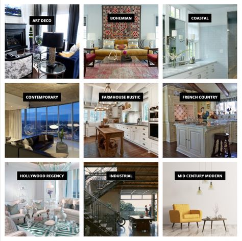 Confused about what the different interior decorating styles are and what decor elements fit in each of them? Let the Interior Decorating Styles Matrix help you find the styles that match your decorating preferences. When it comes to decorating, one […] The post Decorating Styles 101: Find The Interior Design Styles You Love appeared first on From House To Home. Layout, Interior, Home Décor, Home, Different Home Decor Styles, Interior Decorating Styles, Types Of Interior Design Styles, Interior Styles Types, Different Interior Design Styles