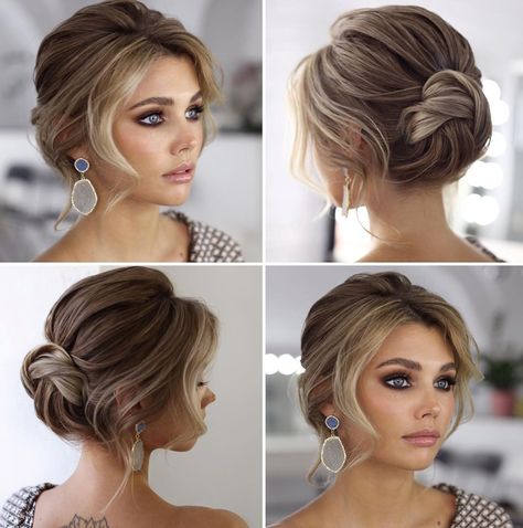 30 Updos for Short Hair to Feel Inspired & Confident in 2020 - Hair Adviser Up Dos, Wedding Hair And Makeup, Hair Updos, Updo, Medium Length Updo, Hairstyles For Thin Hair, Short Hair Updo, Hair Up Styles, Wedding Hair Up