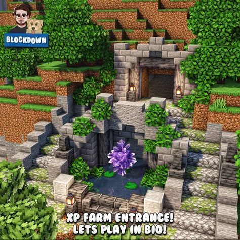 Minecraft Crafts, Minecraft Farm, Minecraft House Designs, Minecraft Structures, Minecraft Garden, Minecraft Plans, Minecraft Construction, Minecraft City, Minecraft Cottage